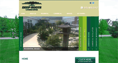 Desktop Screenshot of deeprootslandscaping.com